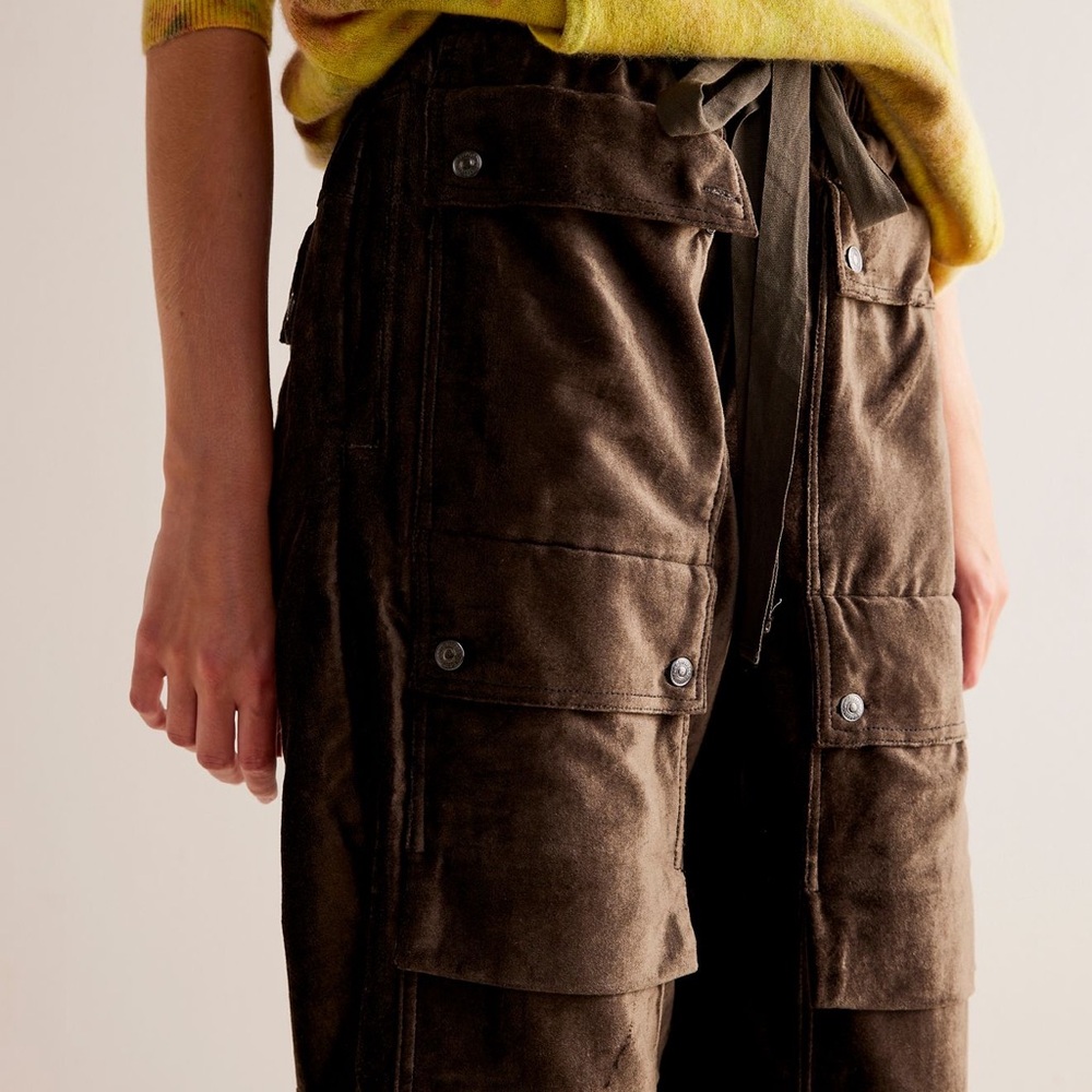Free People Skip a Beat Utility Pants - Picture 4 of 6